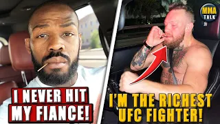 Jon Jones DENIES domestic battery allegations, Helwani-Burns Twitter beef, Conor BOASTS about wealth