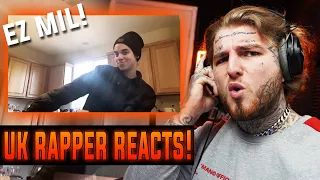 UK RAPPER REACTS To | Ez Mil - idk (WTF?!)