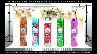 10 best air freshener for home & office made by A.A. ATTARWALA | Video created by SS BUSINESS INT