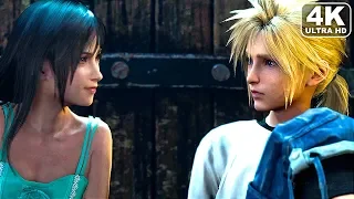 FINAL FANTASY 7 REMAKE Young Cloud & Young Tifa Scene 4K PS4 Pro