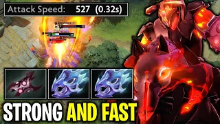 STRONG AND FAST CHAOS KNIGHT 2x MOON SHARD MAX ATTACK SPEED | DOTA 2