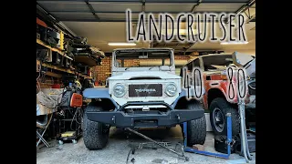 My Ultimate LandCruiser build 40-80 EP003: MAKING EVERYTHING FIT