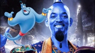 'Aladdin': First Look At Will Smith's Blue Genie