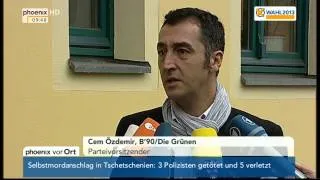 LTW Bayern: Cem Özdemir am 16.09.2013