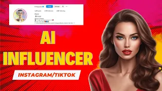 How to create an AI Influencer on Instagram and TikTok in 5 minutes!