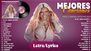 Karol G 2024 (Letra) - Mejores Canciones de Karol G - Grandes Exitos De Karol G - Mix Reggaeton 2024