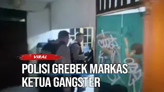 Penggerebekan Markas Ketua Gangster, Masih SMP Sudah Jadi Pemasok Senjata Untuk Tawuran