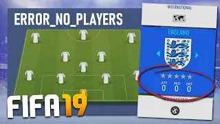 WHAT IF EVERY PLAYER WAS THE SAME NATIONALITY ON FIFA 19?!