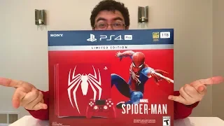 IT'S GLORIOUS!!! Marvel's Spider-Man Limited Edition PS4 Pro Bundle UNBOXING!!!