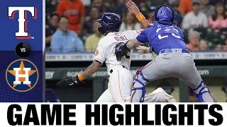 Rangers vs. Astros Game Highlights (5/19/22) | MLB Highlights