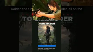 Get Tomb Raider Games For Free! | #gaming #gamingnews #shorts #tombraider #laracroft #freegame #pc