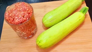 I have never eaten such delicious ZUCCHINI! 🍆 ! Easy , Cheap and Tasty  Recipe. 10 minutes