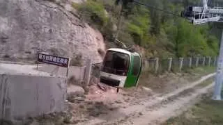 Фуникулер. Великая китайская стена. Бадалин. Пекин. Badaling. Beijing.