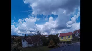 04.06.2016 - Time Lapse of Cumulus clouds growing