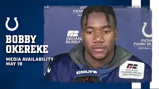 Bobby Okereke Media Availability | 2021 Colts OTAs