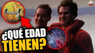 ¿Qué EDAD TIENEN los SPIDER-MAN de ANDREW y TOBEY en SPIDER-MAN NO WAY HOME? | Curiosidades #Short