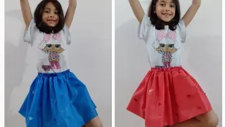 Como fazer uma linda saia Bailarina de TNT