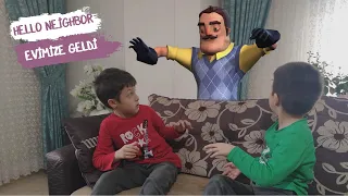 HELLO NEiGHBOR WILSON EVİMİZE GELDİ !!! Bıyıklı Kazım usta