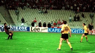 1989 ΟΣΦΠ-ΑΕΚ: 0-1 Η ΑΕΚ ΠΑΝΗΓΥΡΙΣΕ ΤΟΝ 1ο ΕΠΑΓΓΕΛΜΑΤΙΚΟ ΤΗΣ ΤΙΤΛΟ ΜΕ ΓΚΟΛ ΤΟΥ Τ. ΚΑΡΑΓΚΙΟΖΟΠΟΥΛΟΥ!