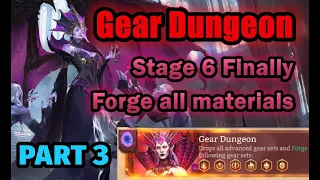 Forerunner Gear Dungeon Part 3 | Stage 6 | Gear forge & Variants | Watcher of Realms