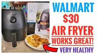Walmart Mainstays $30 Air Fryer Review   I LOVE IT!!!!
