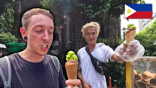 $0.75 DIRTY ICE CREAM in the OLD CITY of Manila (Intramuros) 🇵🇭