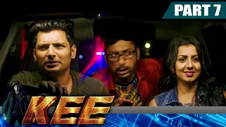 Kee - Part - 7 | Superhit Tamil Hindi Dubbed Thriller Movie | Jeeva, Nikki Galrani, Anaika Soti