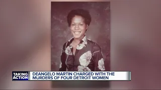 Deangelo Martin charged with the murders of 4 Detroit women