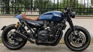 Yamaha XJR 1300 Night Blue Cafe Racer