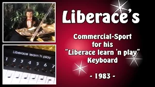 Liberace's Commercial-spot for his "learn and play" Keyboard (1983)