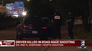 Driver killed in road rage shooting in north Houston, police say