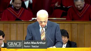 Pastor John MacArthur Reading Psalm 32 From The Legacy Standard Bible