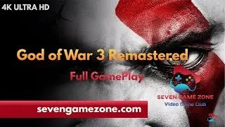 God Of War 3 Remastered Ps5 Gameplay Walkthrough  Full Game (4K 60FPS) - No Commentary