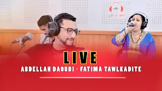 Abdellah daoudi - fatima Tawlkaditeلقاء  رائع بين الفنان عبد الله الداودي والامازيغية تولكاديت