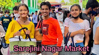 Shopping at Sarojini Nagar Market || Visiting Lotus Temple First Time || Trip to Delhi || Part - 2