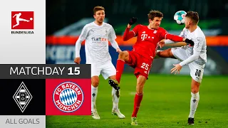 5 Goal Thriller | Borussia M'gladbach - FC Bayern München | 3-2 | All Goals | Matchday 15