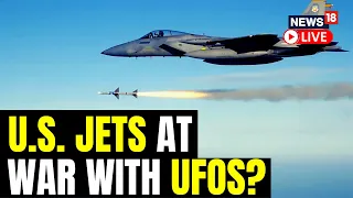 U.S. Fighter Jets Shoot Down Mysterious Object Spotted Near Canadian Border | USA News | News18 LIVE