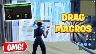 How To Get *DRAG MACROS* On Keyboard And Mouse In Fortnite! (Razer)