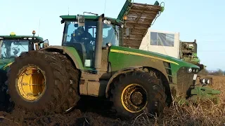 Best Of John Deere 8530 | Working Hard in The Mud & Pulling Out Others | PURE SOUND | DK Agriculture