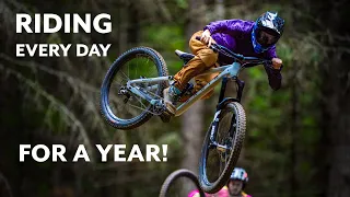 I Filmed My Rides Every Day for a Year! 365 Days of MTB
