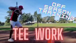 Off-Season Training Pt. 3 - Tee Work | USA / ASA / USSSA Slowpitch Softball