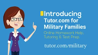 Introducing Tutor.com for Military Families