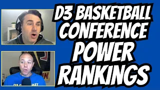 D3 Basketball Conference Power Rankings 2024 - D3 Datacast - Episode 80