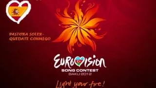 EUROVISION 2012 SPAIN- PASTORA SOLER- QUEDATE CONMIGO