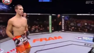 Rory macdonald vs tarec saffiedine красивый нокаут  от рори макдонльда