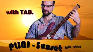 Plini Sunset solo cover (with Tim Henson, Cory Wong)