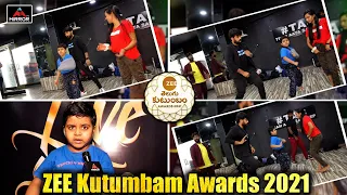 Exclusive - Raja Prajwal | Drama Juniors | Dance Rehearsal for Zee Telugu Kutumbam Awards 2021 | MT