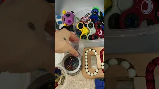 Organizing my fidget toys!😜 part 1