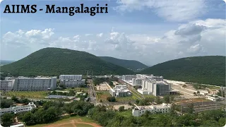 AIIMS Mangalagiri- All India Institute of Medical Sciences - Andhra Pradesh - campus as on sept 2022
