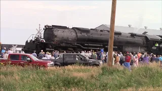 UP 4014 stop at Pine Bluff Wyo.   Aug 8, 2019